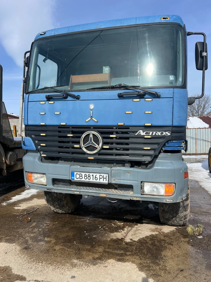 Mercedes-Benz 3344 6x6  z кран, снимка 3 - Камиони - 53535106