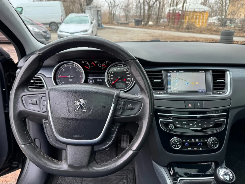 Peugeot 508 163кс.Нави.Панорама.LED.2-ключа.Парктроник., снимка 15 - Автомобили и джипове - 48226141