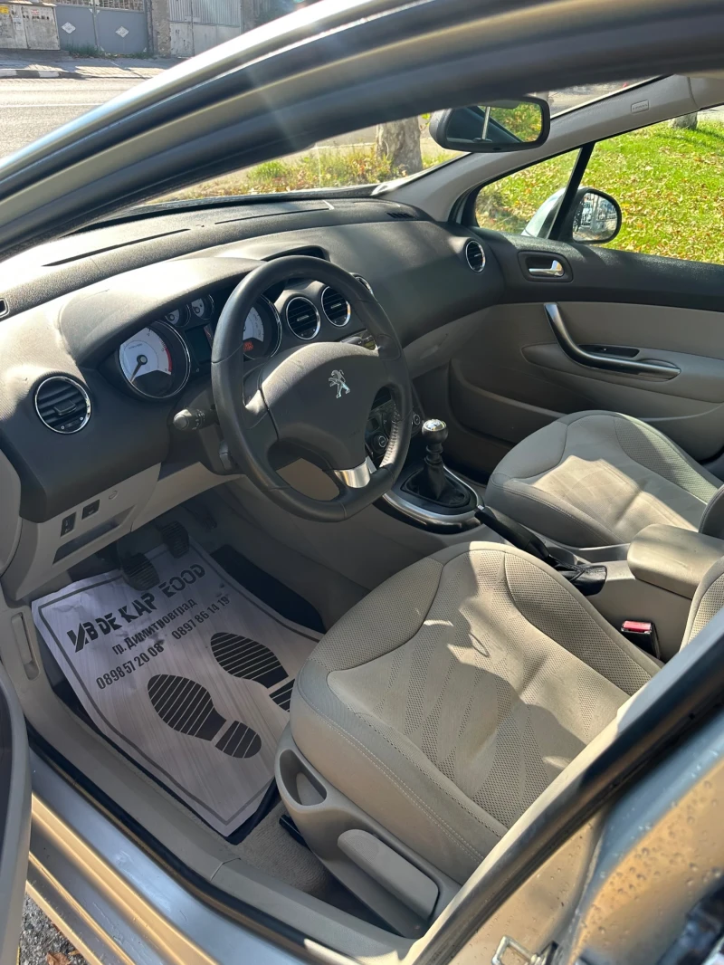 Peugeot 308 1.6 DIESEL AUSTRIA, снимка 8 - Автомобили и джипове - 52170648