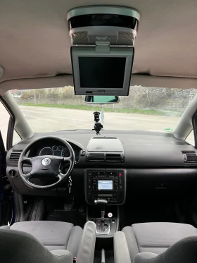 VW Sharan Екран на тавана и оригинална навигация на Wv, снимка 4
