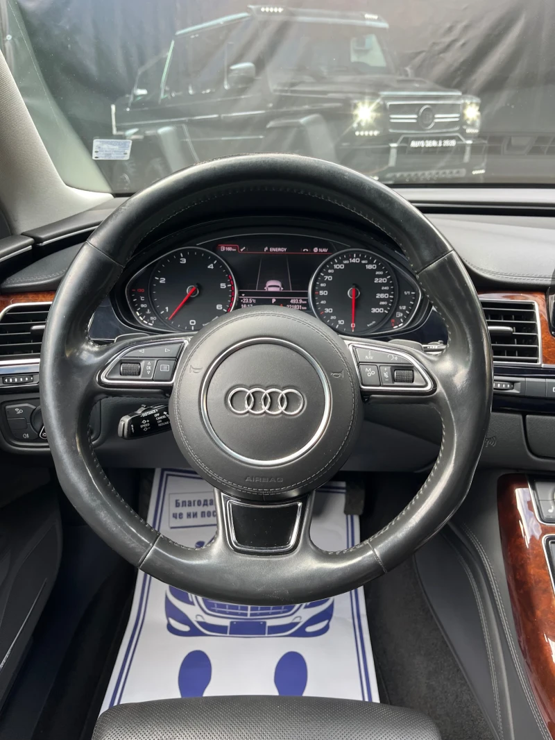 Audi A8 4.2TDI* DISTRONIC* EXCLUSIVE* TOP* СОБСТВЕН ЛИЗИНГ, снимка 12 - Автомобили и джипове - 50978922