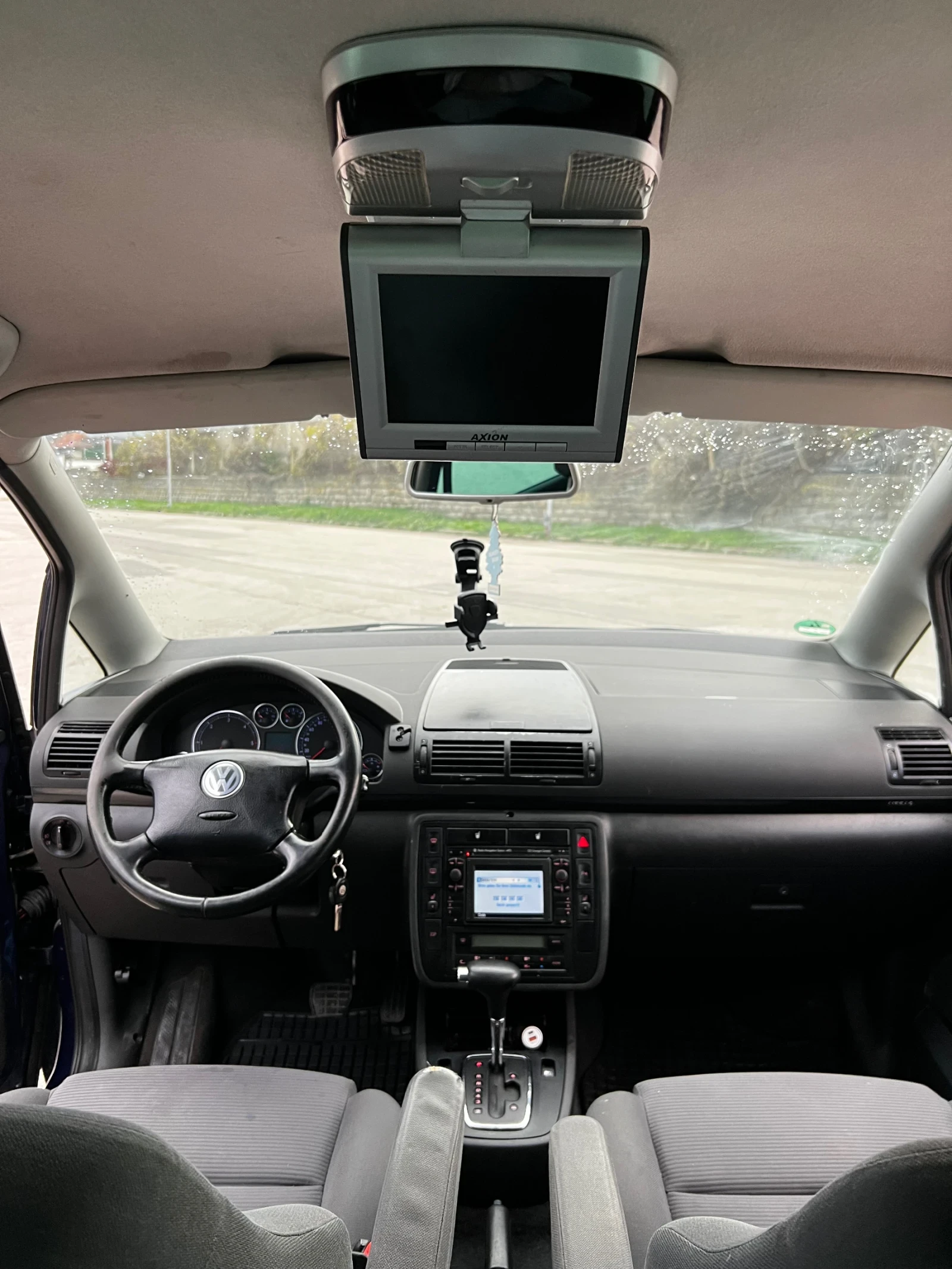 VW Sharan Екран на тавана и оригинална навигация на Wv - изображение 4