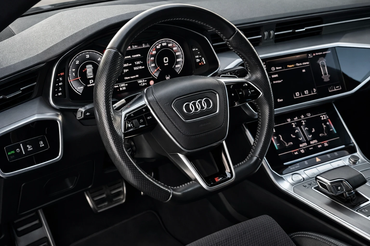 Audi A7 50 TDI :: 3XSLINE:: DISTRONIK:: , снимка 8 - Автомобили и джипове - 53839534