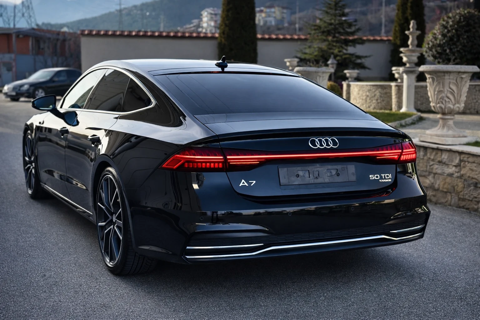 Audi A7 50 TDI :: 3XSLINE:: DISTRONIK:: , снимка 4 - Автомобили и джипове - 53839534