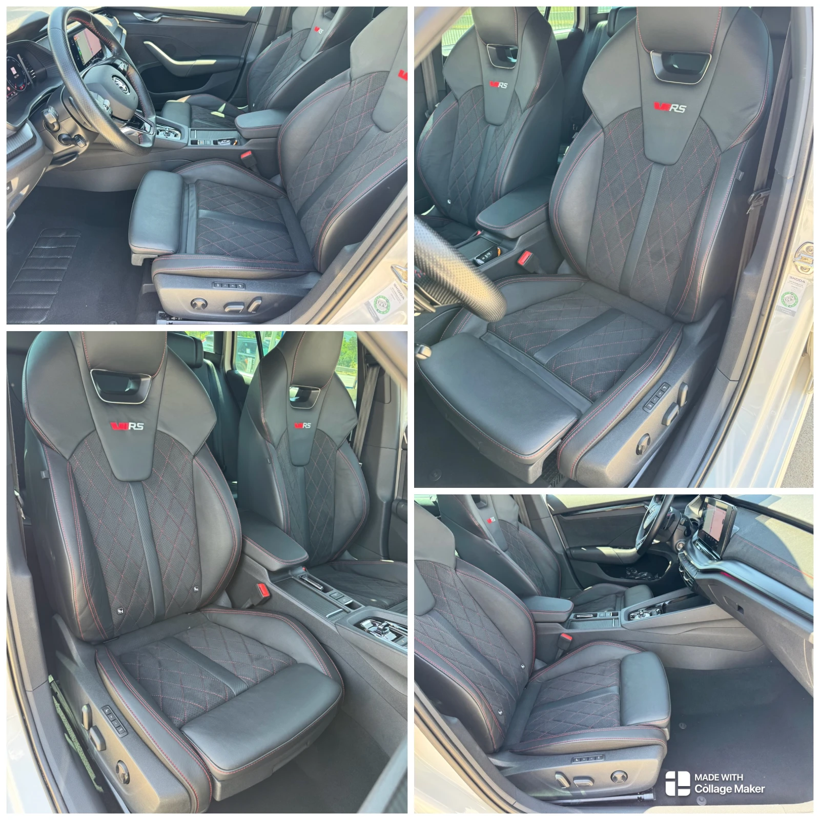 Skoda Octavia VRS-Plus SHADOW ACC HUD МАСАЖ ПАМЕТ КАМЕРА CRYSTAL, снимка 11 - Автомобили и джипове - 55834074