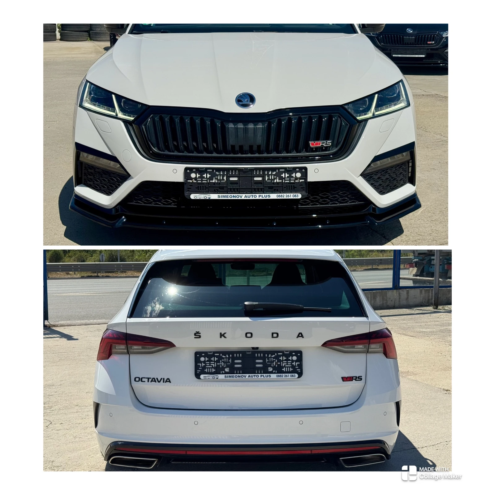 Skoda Octavia VRS-Plus SHADOW ACC HUD МАСАЖ ПАМЕТ КАМЕРА CRYSTAL, снимка 4 - Автомобили и джипове - 55834074