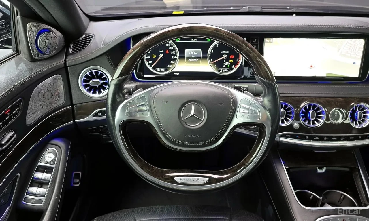 Mercedes-Benz S 500 * LONG * DISTRONIC * MASSAGE * 360* LANE ASSIST, снимка 13 - Автомобили и джипове - 56118390