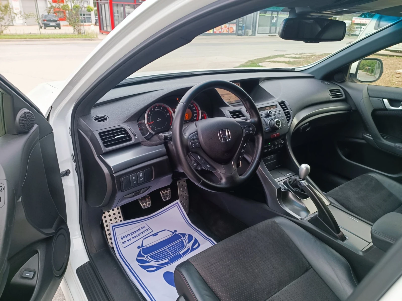 Honda Accord 2.4i-201кс-ШВЕЙЦАРИЯ-РЪЧКА-FACELIFT-TypeS-6ск-NAVI, снимка 9 - Автомобили и джипове - 56167933