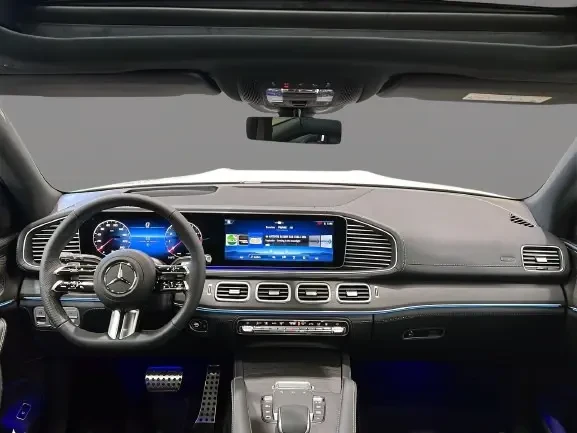 Mercedes-Benz GLS580 4Matic = AMG Line = Advanced Plus Гаранция, снимка 7 - Автомобили и джипове - 53156581