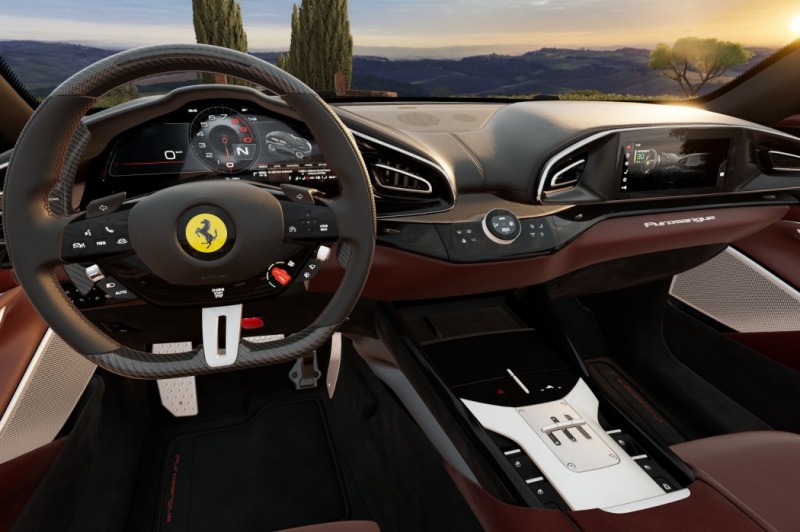 Ferrari Purosangue ОЧАКВАН ВНОС V12, снимка 5 - Автомобили и джипове - 46459395