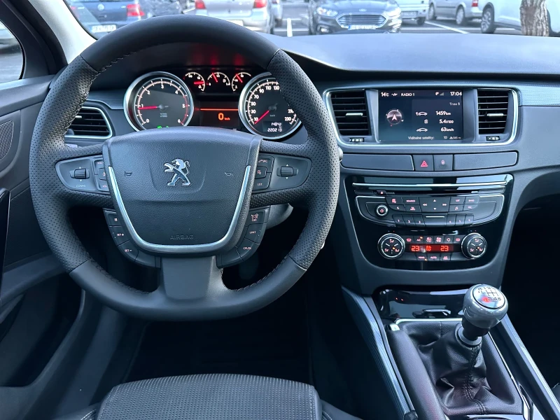 Peugeot 508 2.0 HDI 140к.с. * Кожа * Панорама * Топ, снимка 13 - Автомобили и джипове - 53090055