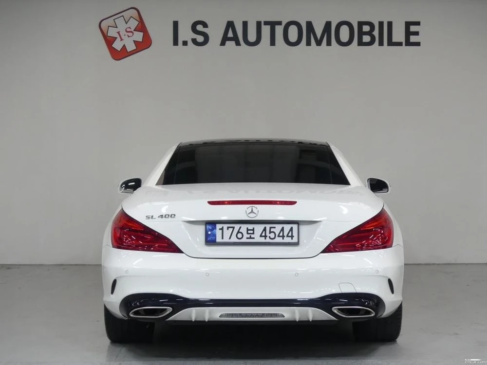 Mercedes-Benz SL 400 AMG * ОБДУХВАНЕ * ДИСТРОНИК * H&K * 42K KM * , снимка 3 - Автомобили и джипове - 55243210
