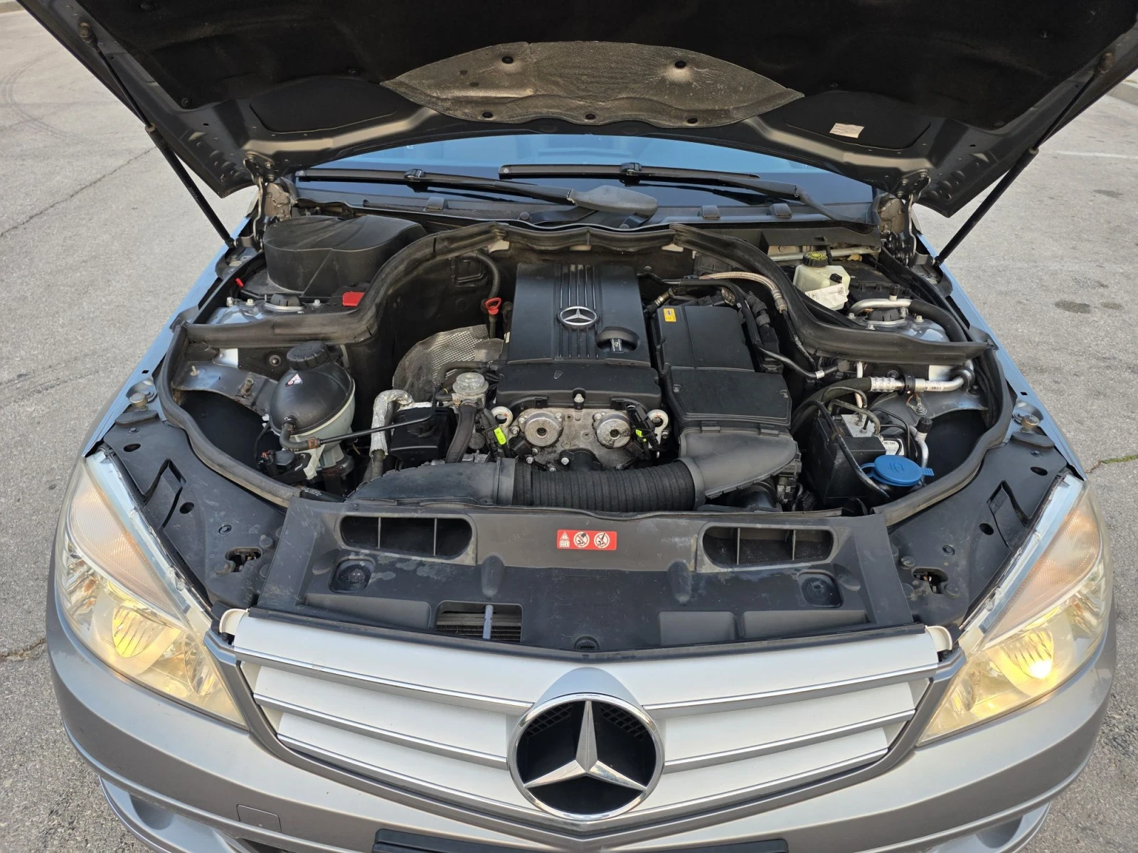 Mercedes-Benz C 200 Kompressor 184к.с Avantgarde, снимка 17 - Автомобили и джипове - 56025692