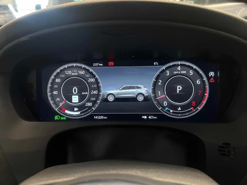 Jaguar F-PACE * S * CARFAX * БЕЗ ПЪРВОНАЧАЛНА ВНОСКА, снимка 8 - Автомобили и джипове - 52974434