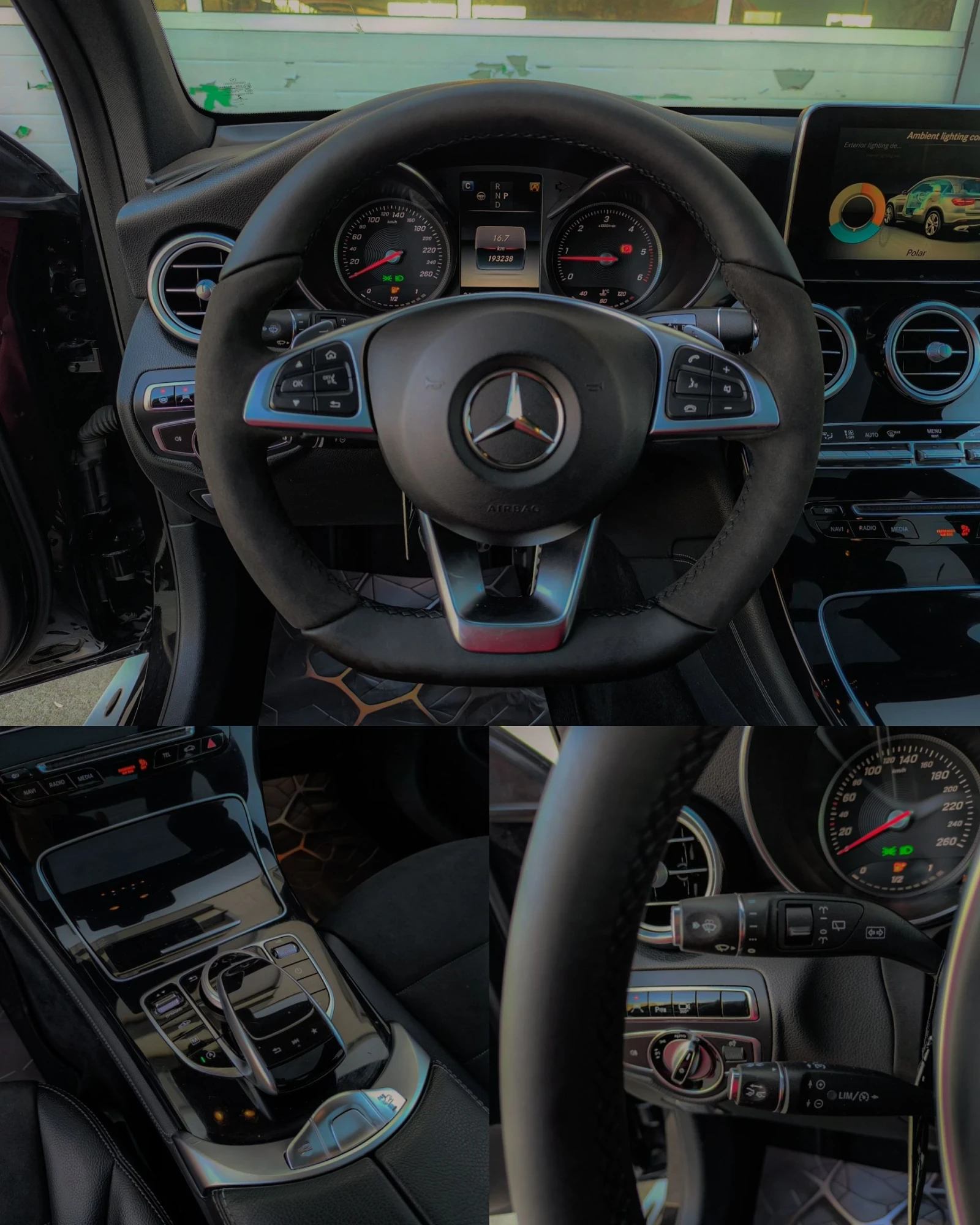 Mercedes-Benz GLC 250 D AMG LINE ПАНОРАМА 4-MATIC 9G FULL, снимка 11 - Автомобили и джипове - 54483594