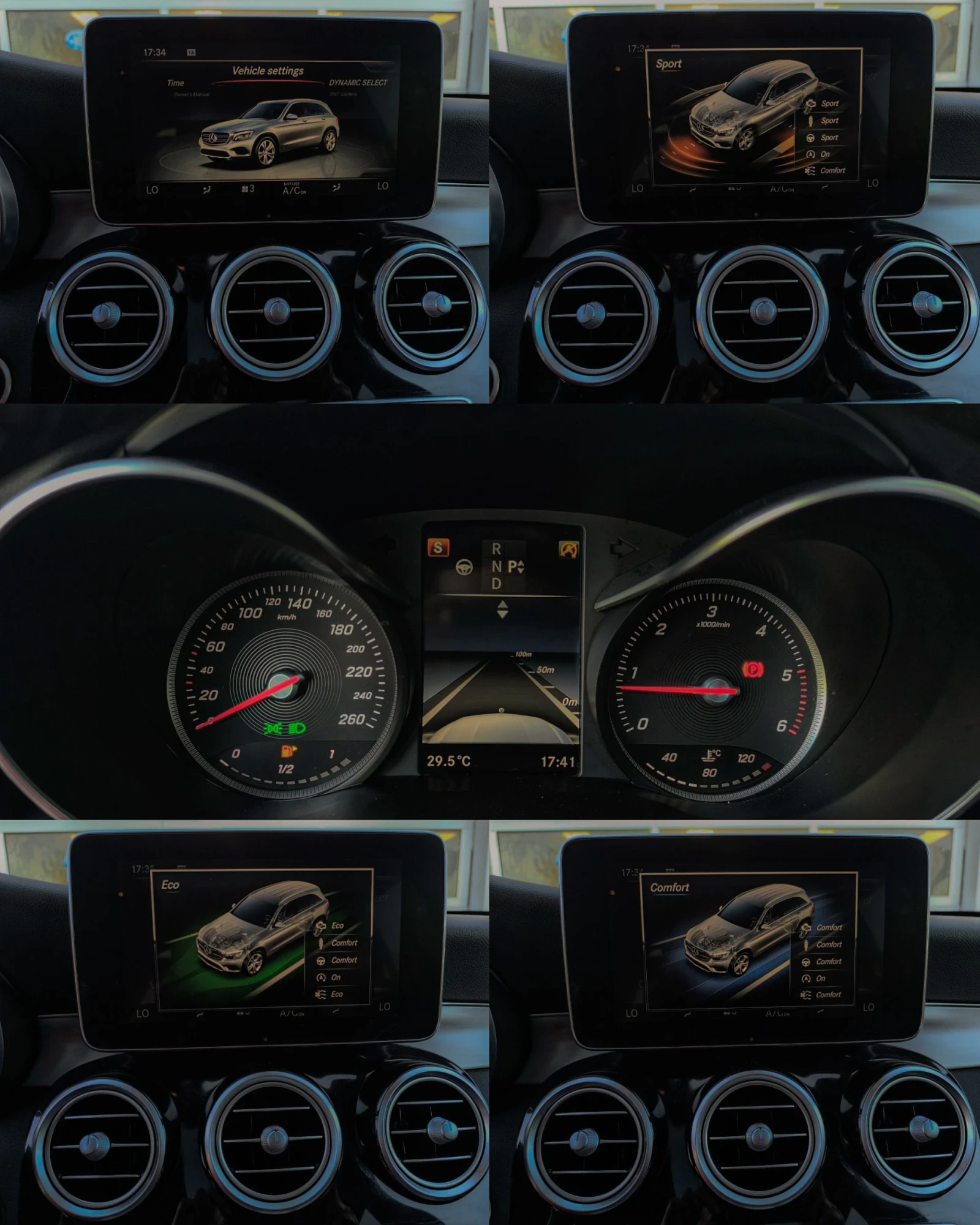 Mercedes-Benz GLC 250 D AMG LINE ПАНОРАМА 4-MATIC 9G FULL, снимка 13 - Автомобили и джипове - 54483594