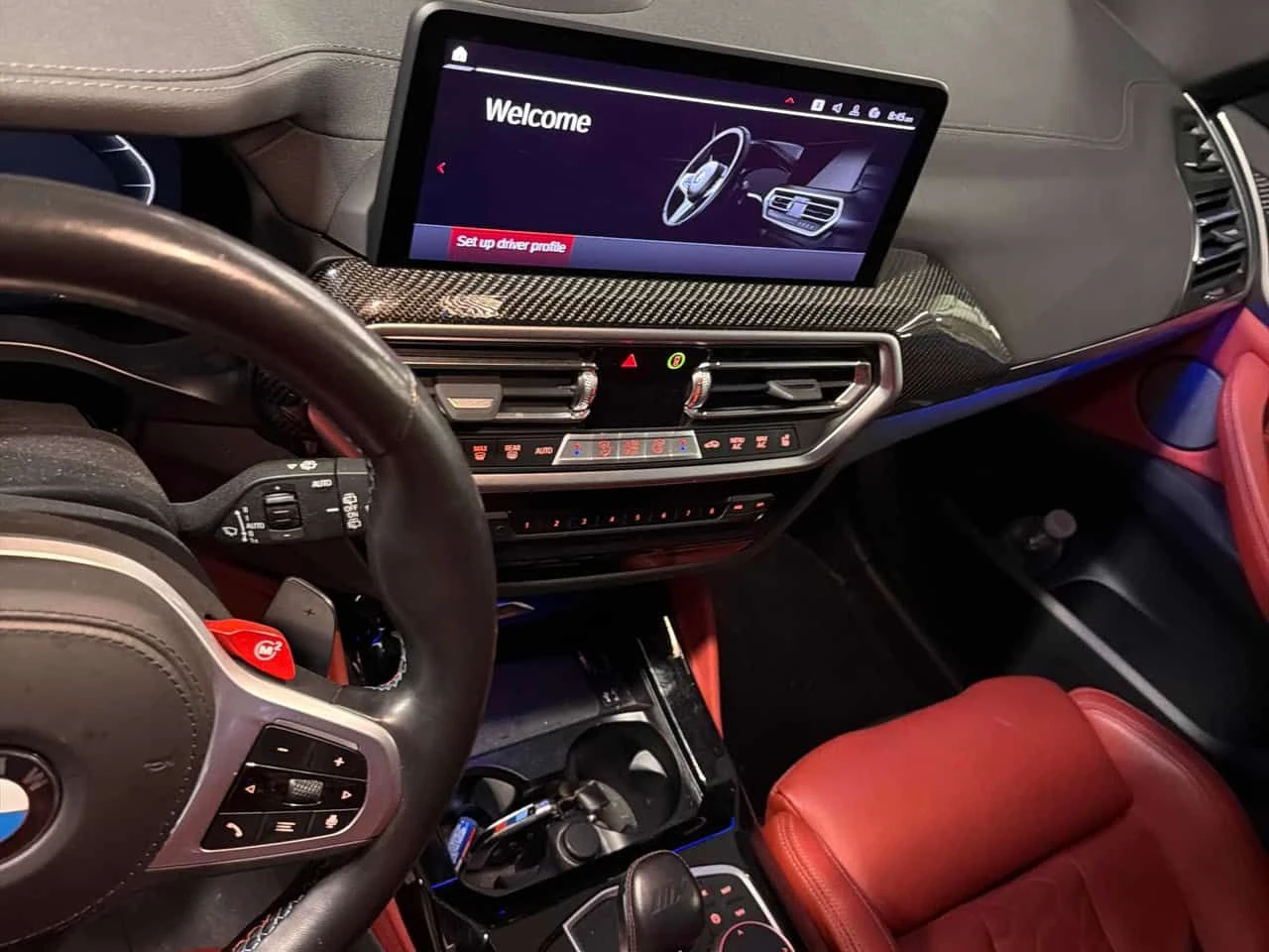 BMW X3  Competition NARDO GREY \ RED INT \ , снимка 9 - Автомобили и джипове - 54607117