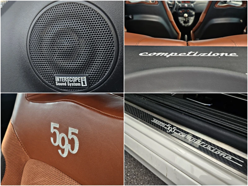 Abarth 595 COMPETIZIONE/INTERSCOPE SOUND/SPORT, снимка 16 - Автомобили и джипове - 51336857