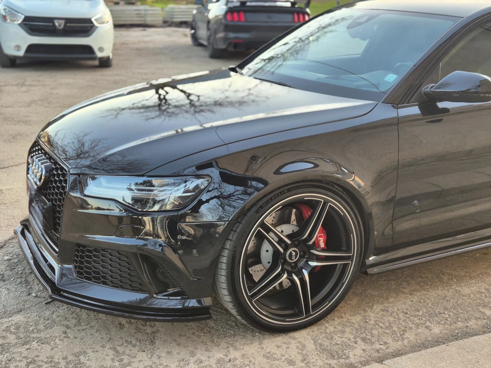 Audi Rs6 Matrix, Carbon, Alcantara, Hud, RSseat, RSexaust, снимка 10 - Автомобили и джипове - 53862907