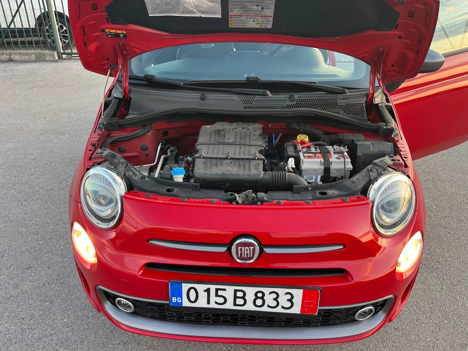 Fiat 500 1.2 NAVI KABRIO, снимка 13 - Автомобили и джипове - 55439679