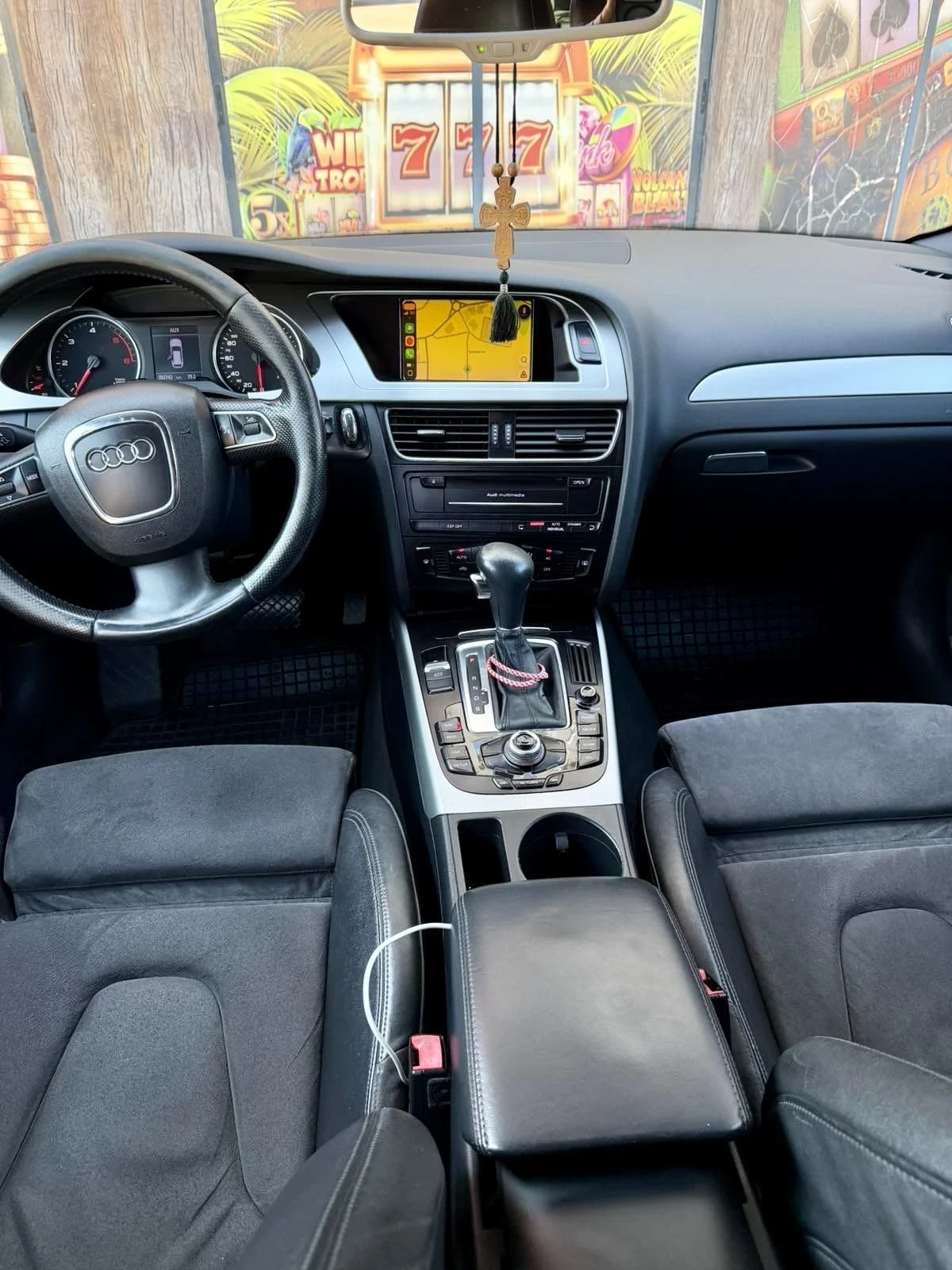 Audi A4 2.0 TDI Дисторник, Carplay, снимка 11 - Автомобили и джипове - 55770736