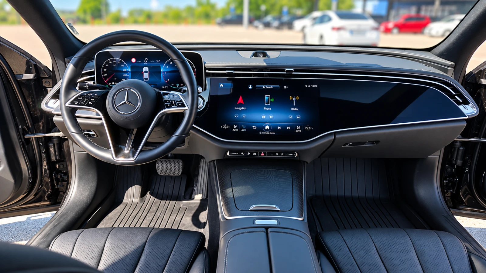 Mercedes-Benz E 300 4MATIC | Burmester 4D | AIRMATIC | 25 kWh Battery, снимка 9 - Автомобили и джипове - 56231268