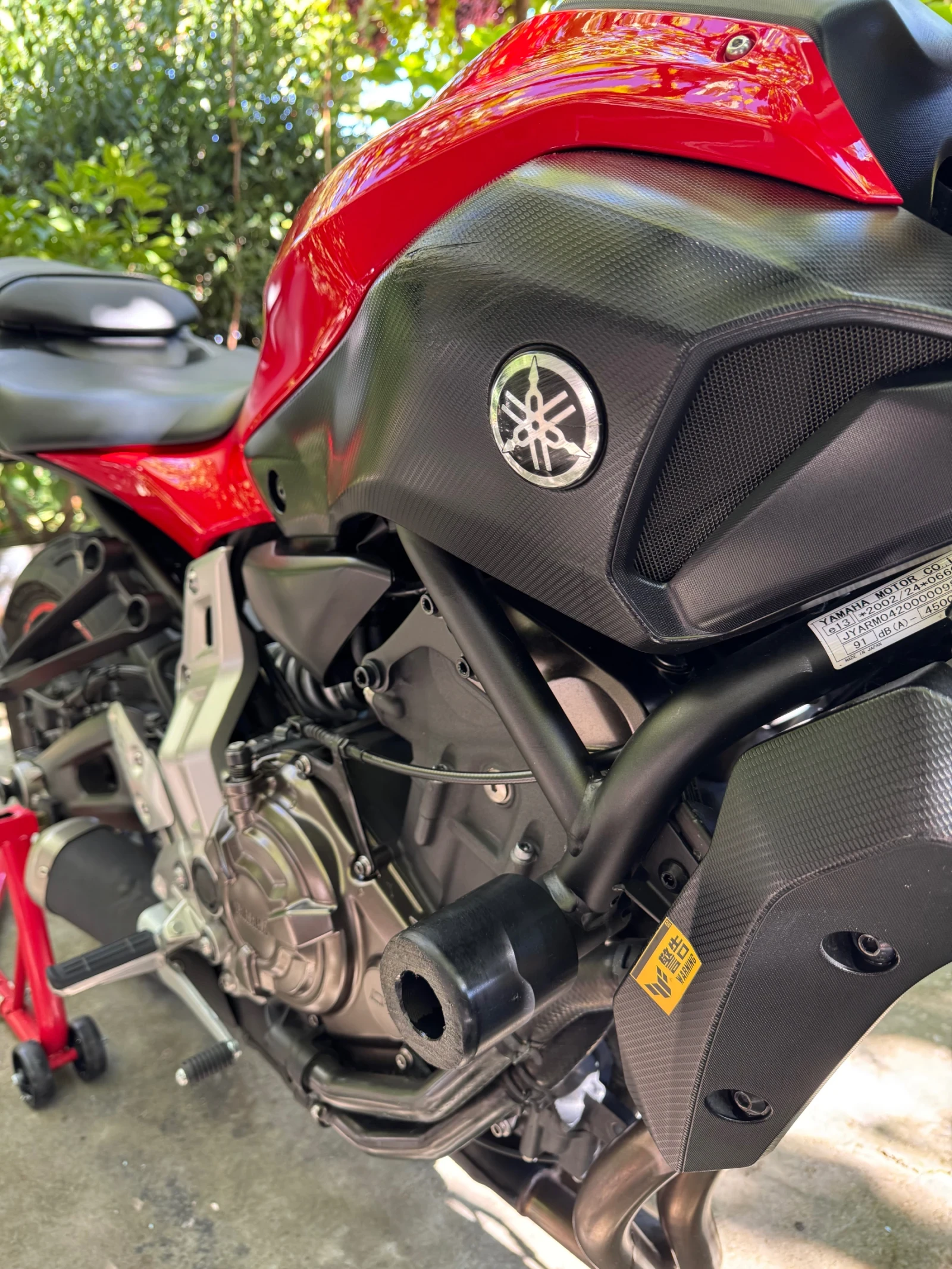 Yamaha Mt-07 ABS Quick-shifter  , снимка 14 - Мотоциклети и мототехника - 56298538