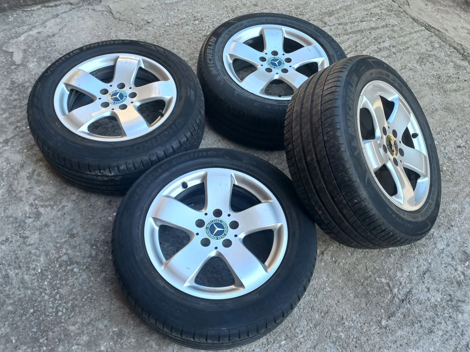 ���� � ������ 225/55R16 �� Mercedes-Benz E 270 | Mobile.bg � ����������� 1