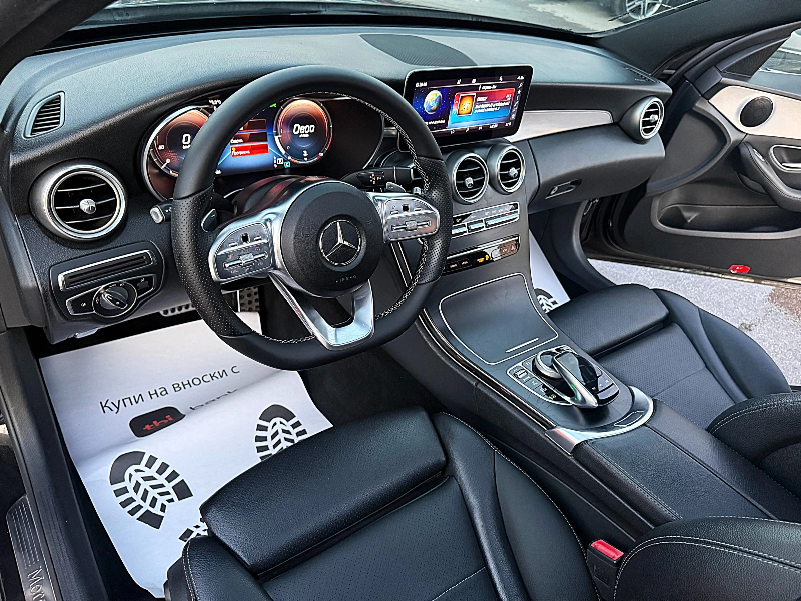 Mercedes-Benz C 220 AMG OPTIK-PANORAMA-DISTRONIK-KAMERA-SPORT-MATRIX-! - изображение 9