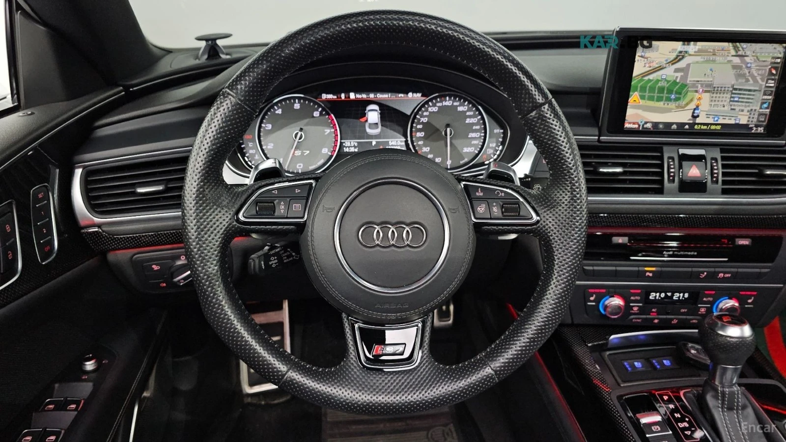 Audi S7 RS-7 PKG - DISTRONIC - HUD - ОБДУХ - BANG&OLUFSEN, снимка 13 - Автомобили и джипове - 56071905