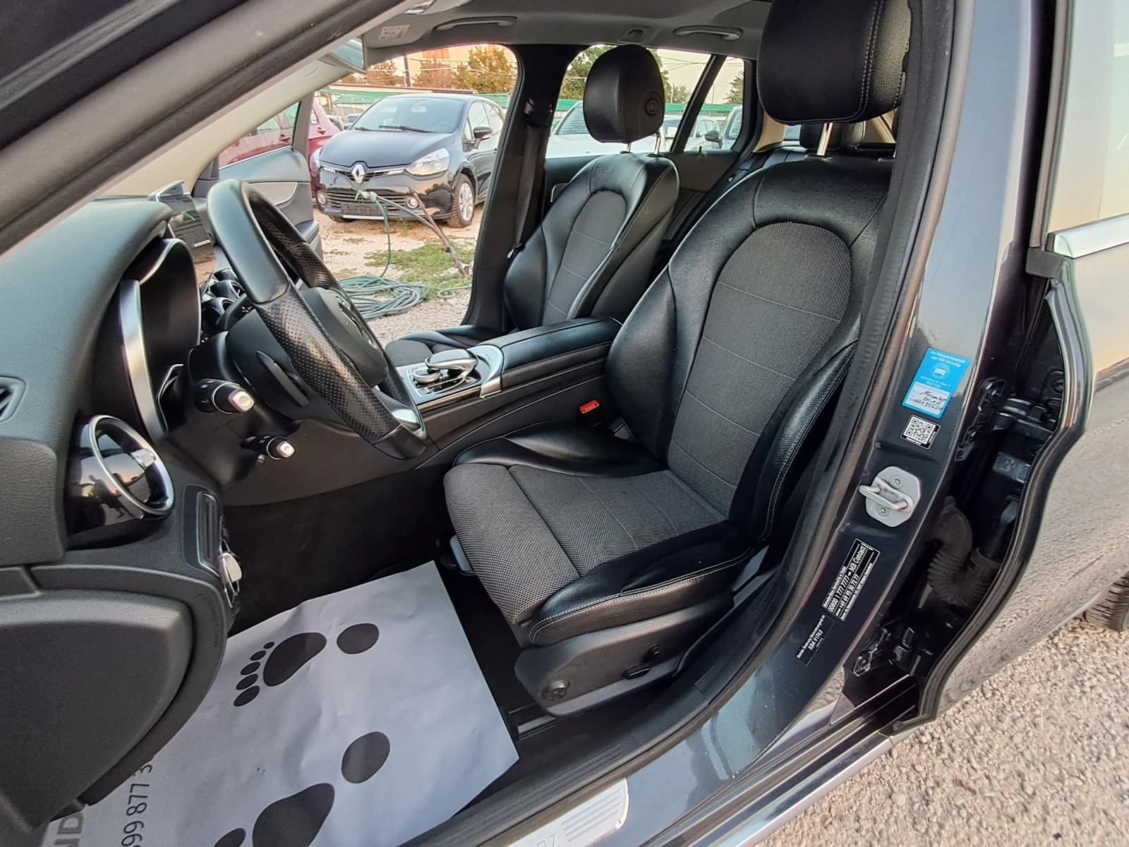 Mercedes-Benz C 220 2.2CDI 170к.с ПАНОРАМА, КАМЕРА , ПОДГРЕВ, 199000км, снимка 12 - Автомобили и джипове - 56121539
