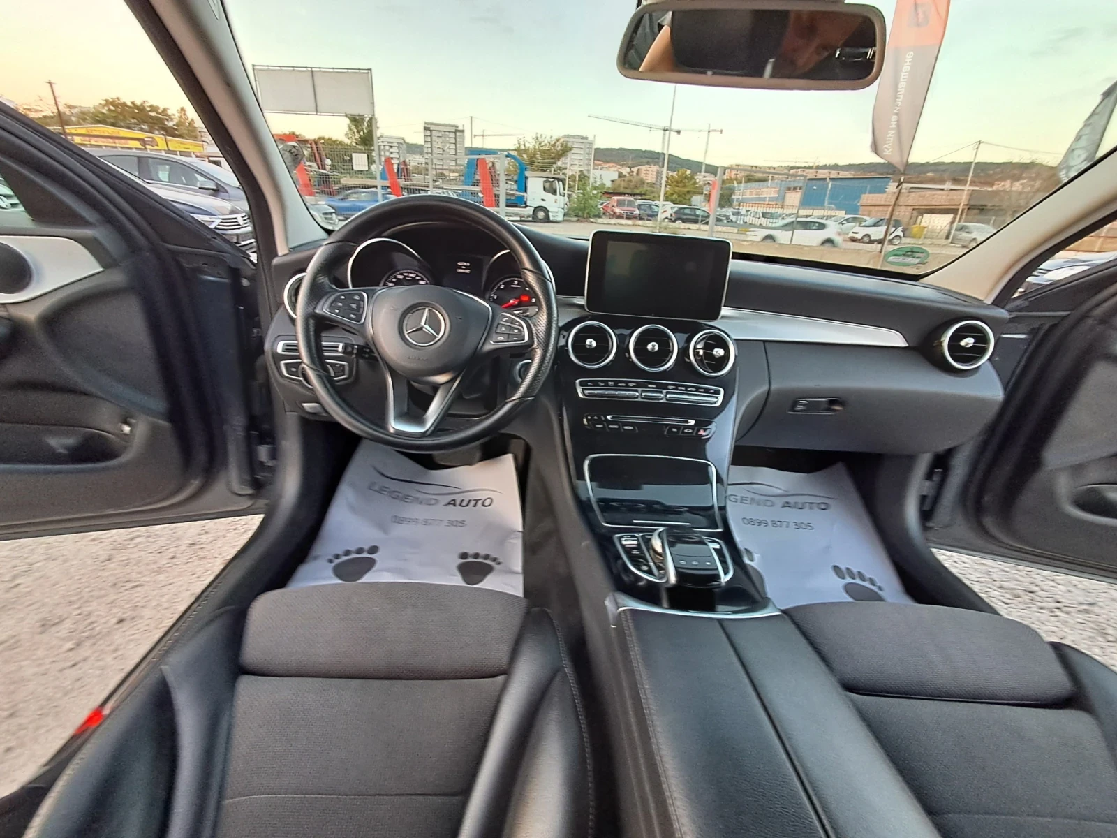 Mercedes-Benz C 220 2.2CDI 170к.с ПАНОРАМА, КАМЕРА , ПОДГРЕВ, 199000км, снимка 10 - Автомобили и джипове - 56121539