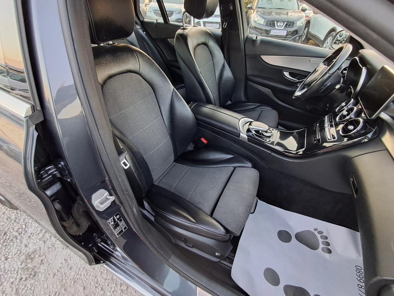 Mercedes-Benz C 220 2.2CDI 170к.с ПАНОРАМА, КАМЕРА , ПОДГРЕВ, 199000км, снимка 13 - Автомобили и джипове - 56121539