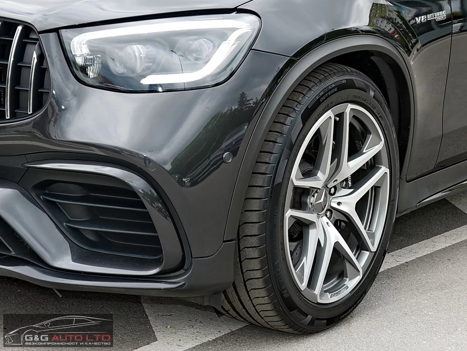 Mercedes-Benz GLC 63 AMG COUPE/476/DISTR/CARBON/360/BURM/360/HUD/548z, снимка 2 - Автомобили и джипове - 55185389