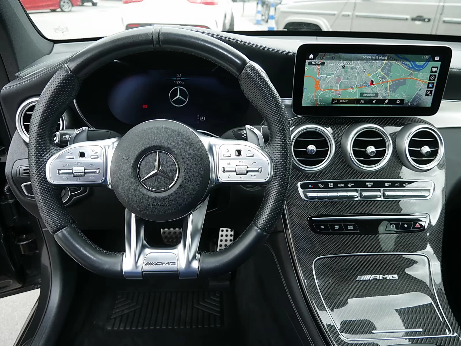 Mercedes-Benz GLC 63 AMG COUPE/476/DISTR/CARBON/360/BURM/360/HUD/548z, снимка 5 - Автомобили и джипове - 55185389