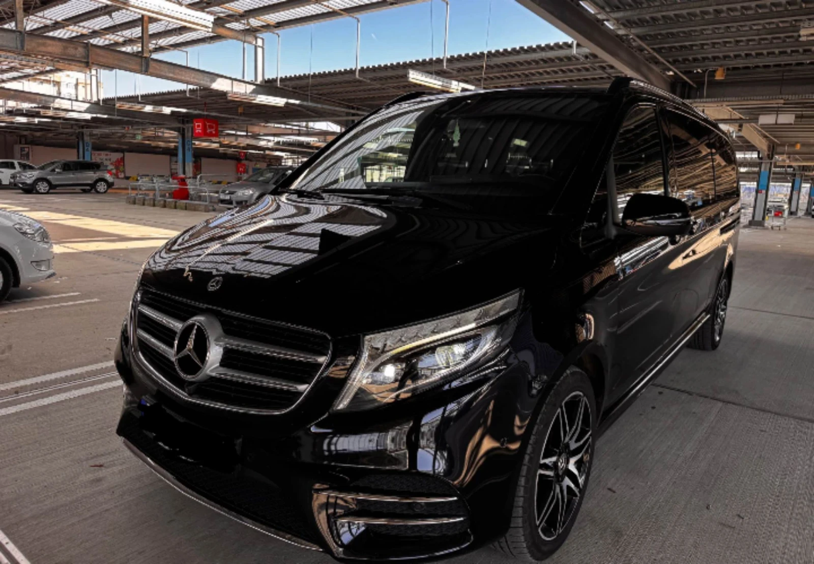 Mercedes-Benz V 250 AMG LINE, EXTRA LONG 2018-190 к.с., снимка 2 - Бусове и автобуси - 54505936