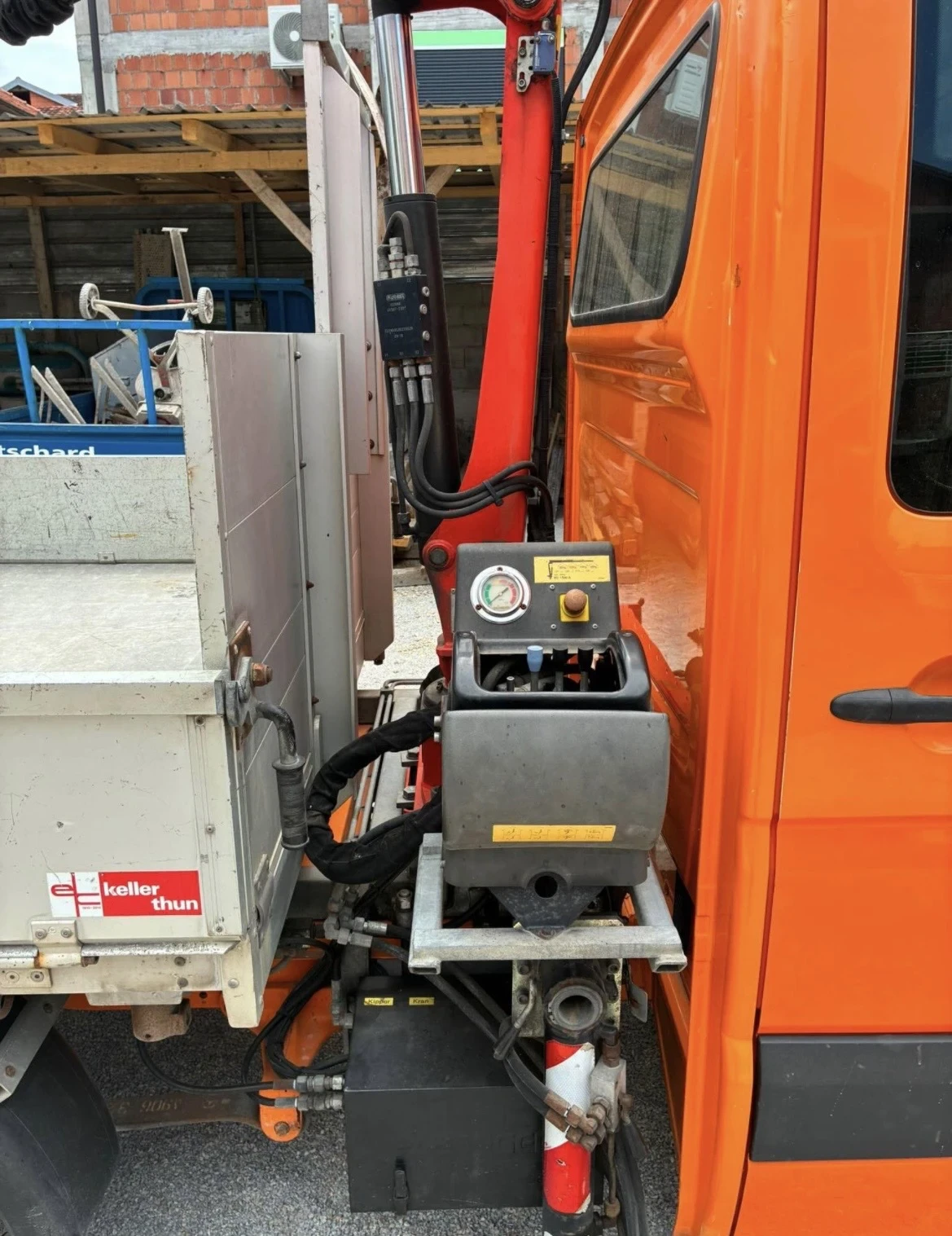 Mercedes-Benz Sprinter 316 Самосвал с Кран , снимка 3 - Бусове и автобуси - 55781324