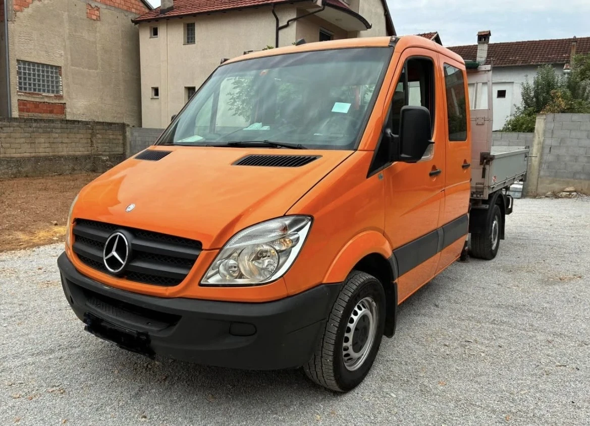 Mercedes-Benz Sprinter 316 Самосвал с Кран , снимка 2 - Бусове и автобуси - 55781324