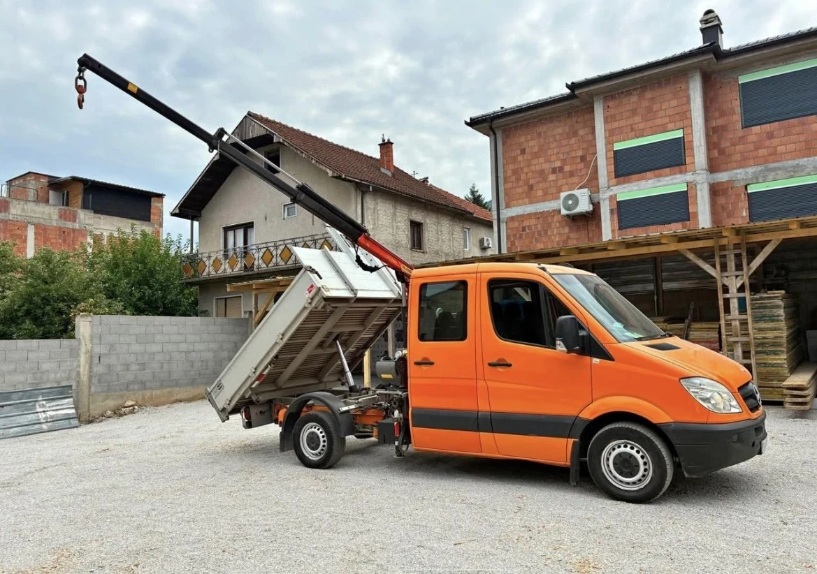 Mercedes-Benz Sprinter 316 Самосвал с Кран 