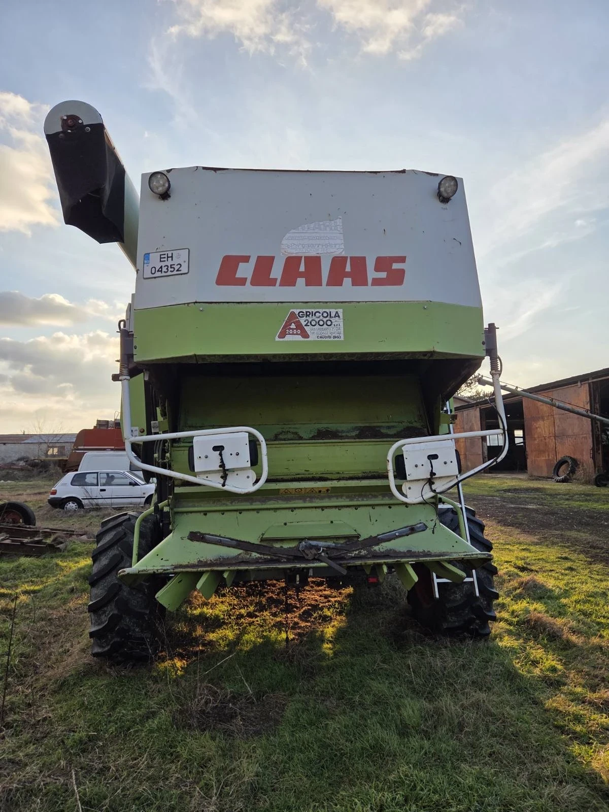 Комбайн Claas Lexion 460, снимка 2 - Селскостопанска техника - 55872429