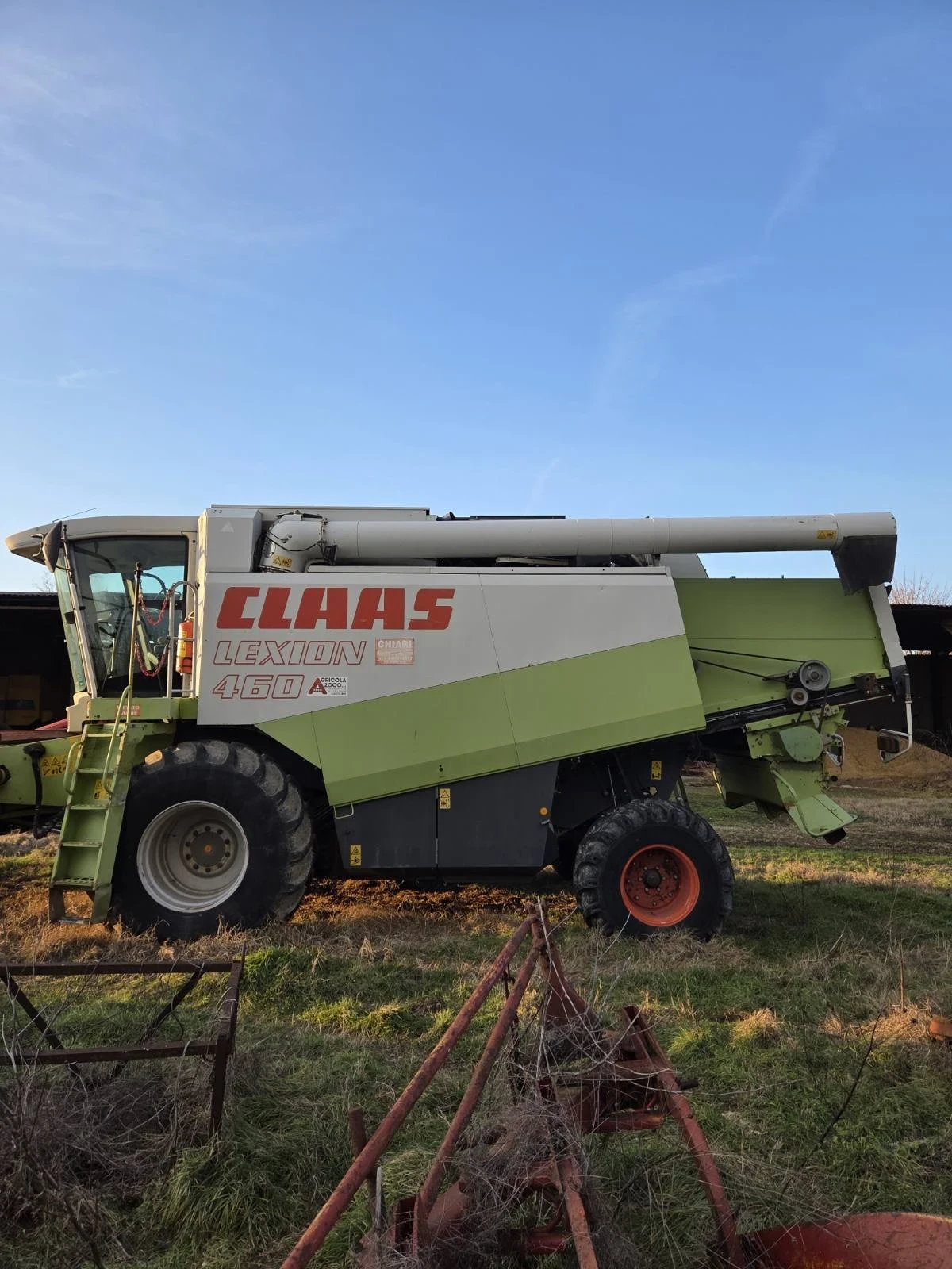 Комбайн Claas Lexion 460