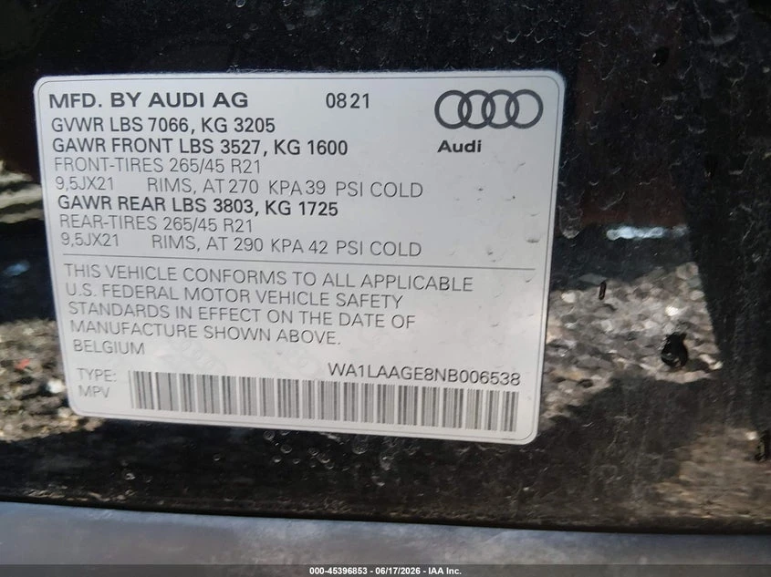 Audi E-Tron Premium Plus Quattro, снимка 9 - Автомобили и джипове - 55240979