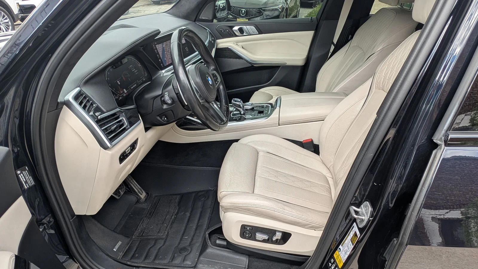 BMW X7 M Sport Line* White Merino Leather | Mobile.bg � ����������� 12