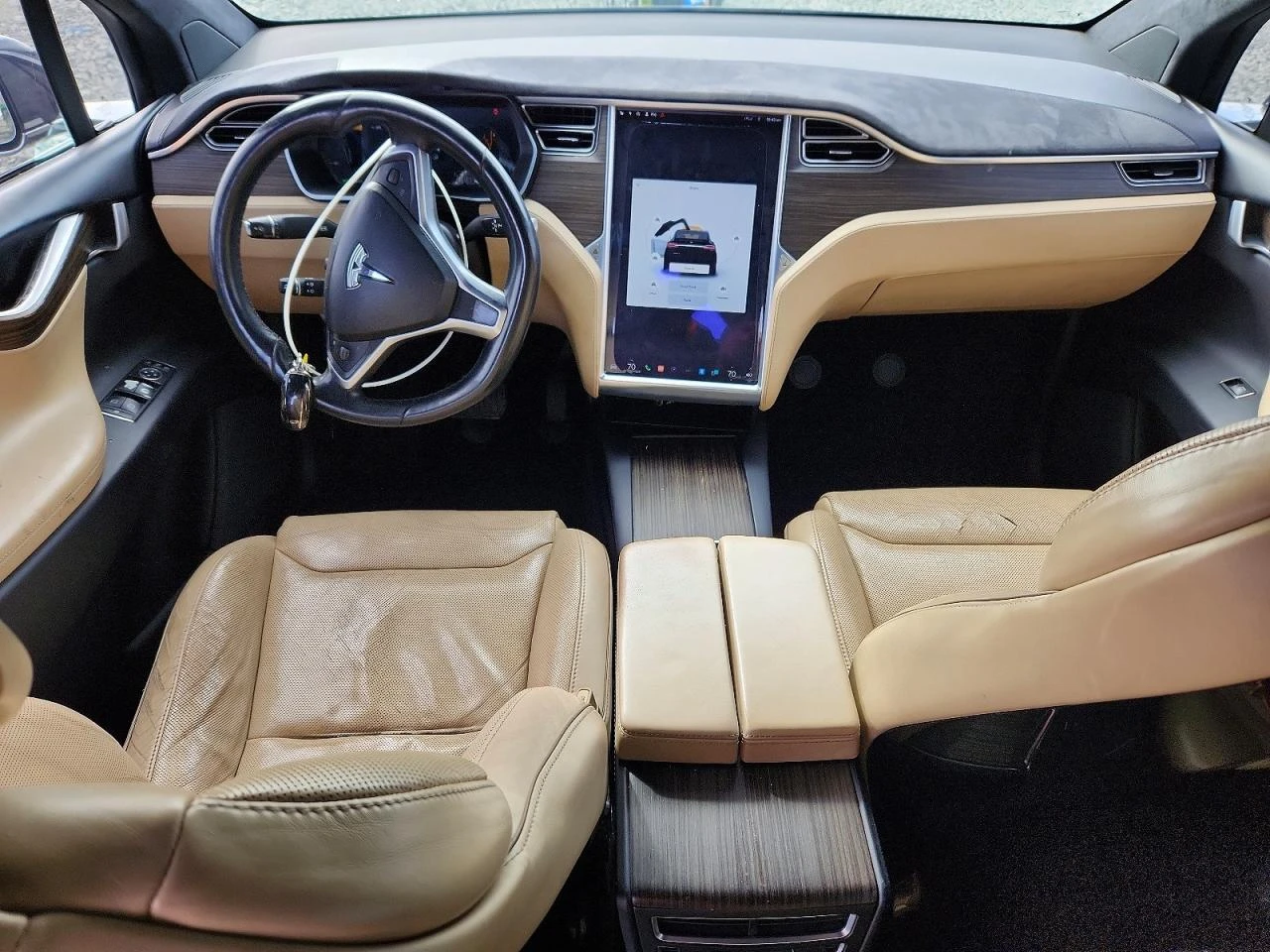 Tesla Model X AWD 70D, снимка 8 - Автомобили и джипове - 54240467