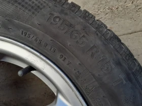 Гуми с джанти Continental 195/65R15, снимка 6 - Гуми и джанти - 47538908