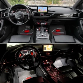 Audi A6 3.0BiTDI 313ps/ S6 /FULL LED/ 3xTV/ ALL BLACK/ , снимка 10