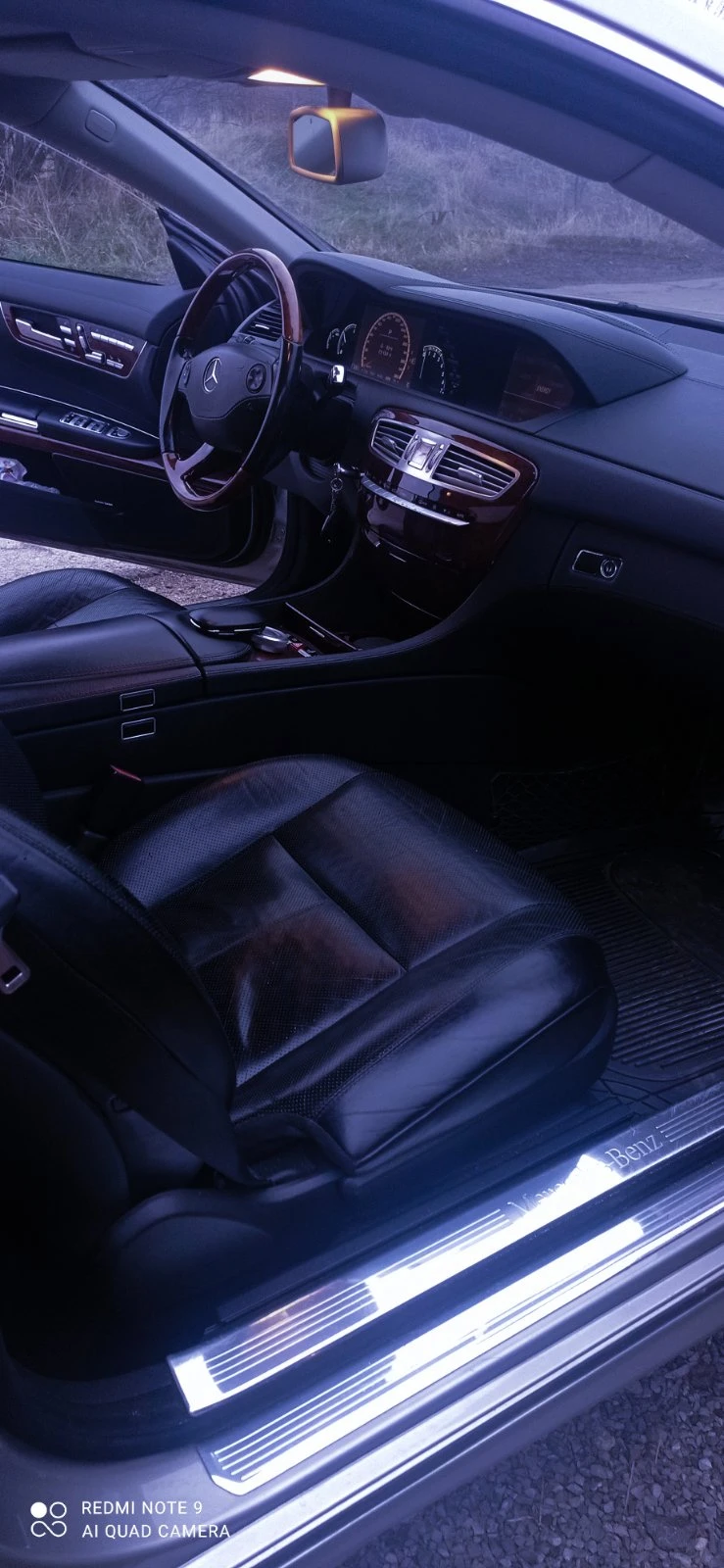 Mercedes-Benz S 550 AMG 6.5 пакет Газ, снимка 9 - Автомобили и джипове - 53141550