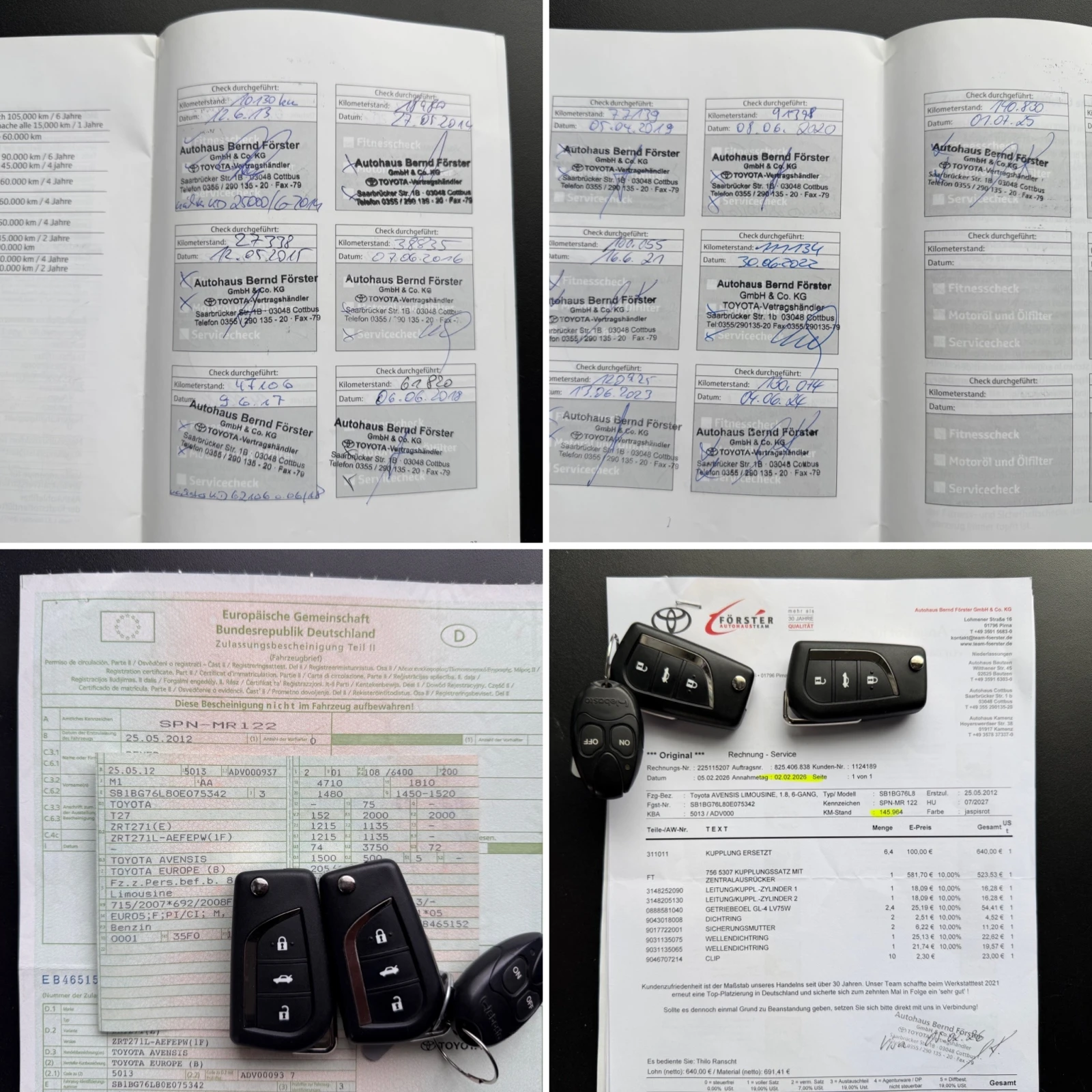 Toyota Avensis 1.8I* СЕРВИЗНА КНИЖКА* ПЪЛНА  ИСТОРИЯ В ТОЙОТА, снимка 17 - Автомобили и джипове - 55412066
