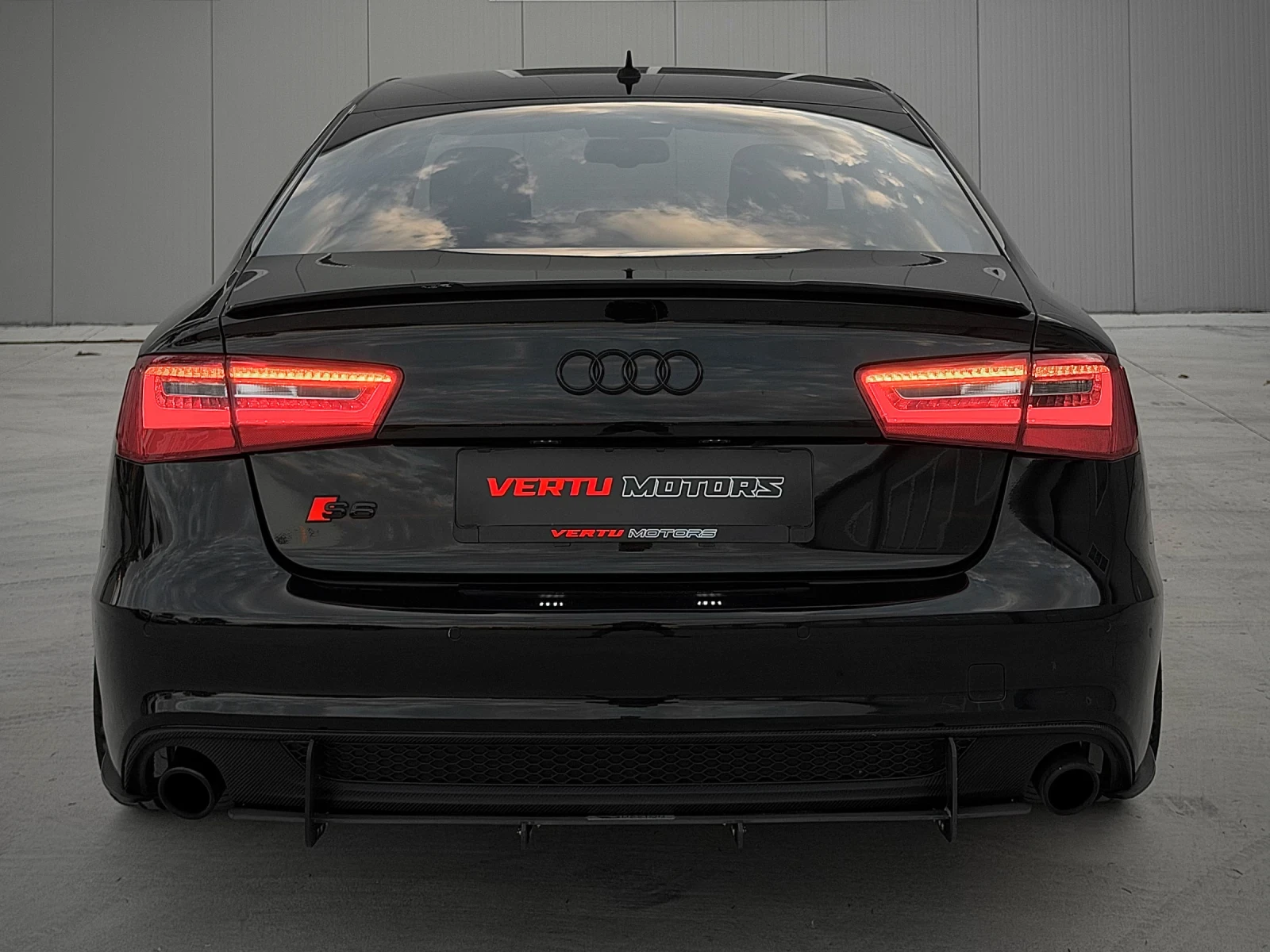 Audi A6 3.0BiTDI 313ps/ S6 /FULL LED/ 3xTV/ ALL BLACK/ , снимка 5 - Автомобили и джипове - 55710603
