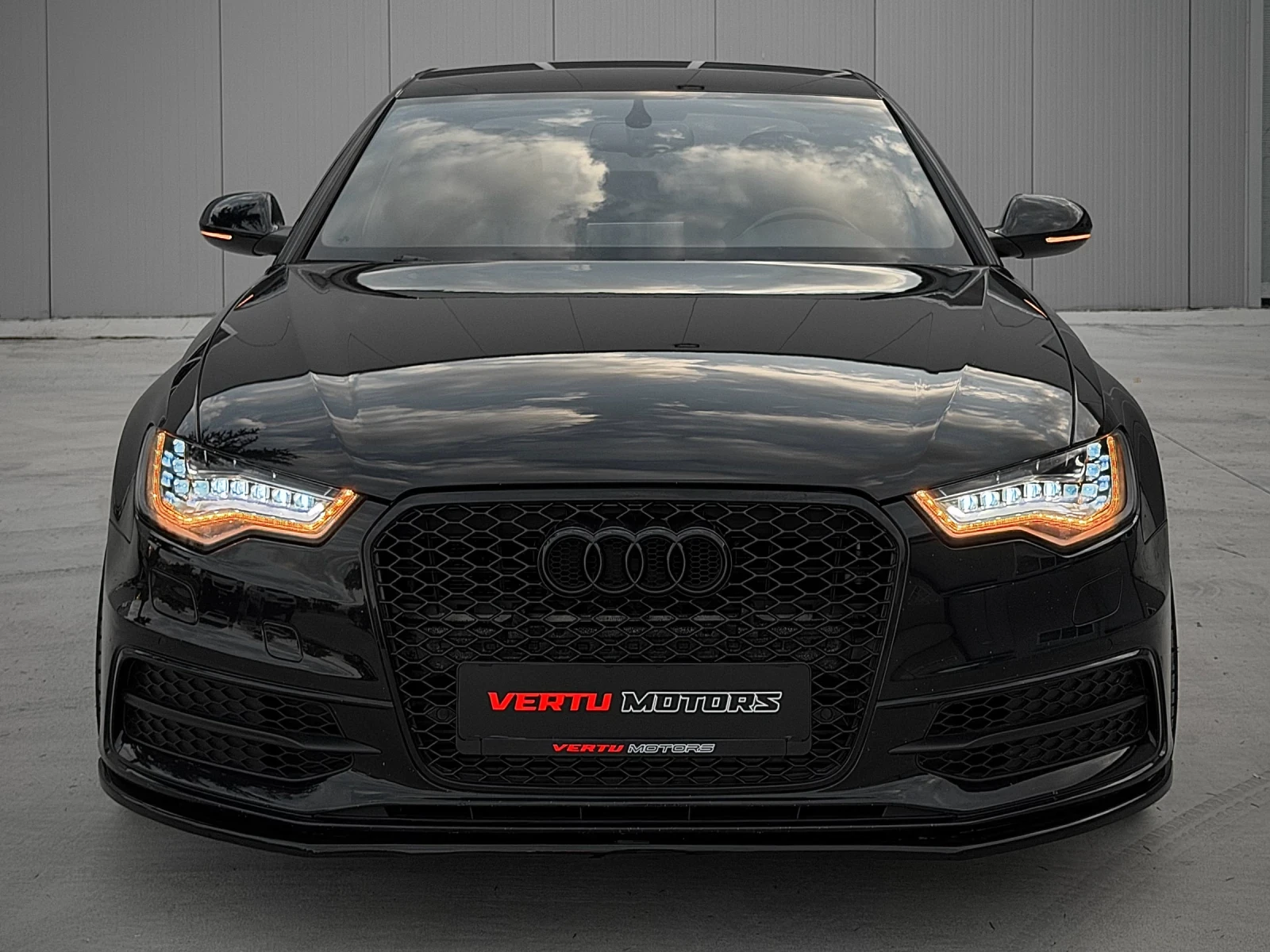 Audi A6 3.0BiTDI 313ps/ S6 /FULL LED/ 3xTV/ ALL BLACK/ , снимка 3 - Автомобили и джипове - 55710603